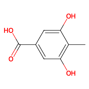 3,5-Dihydroxy-4-methylbenzoic acid,28026-96-2