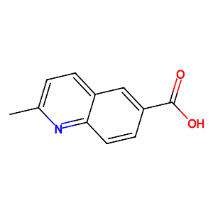 2-Methyl-6-quinolinecarboxylic acid,635-80-3