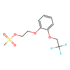 2-[2-Trifluoroethoxyphenoxy]ethyl methanesulfonate,160969-03-9