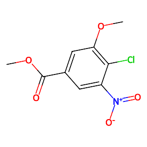 Methyl 4-chloro-3-methoxy-5-nitrobenzenecarboxylate,63603-09-8