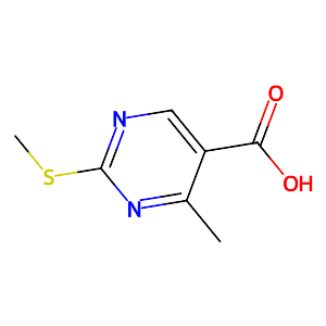 4-Methyl-2-(methylsulfanyl)-5-pyrimidinecarboxylic acid,98276-75-6