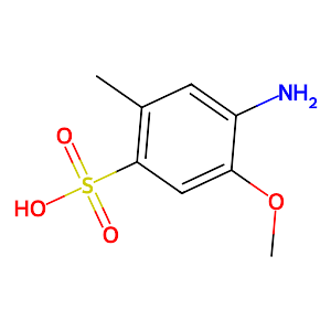 4-Amino-5-methoxy-2-methylbenzensulfonic acid,6471-78-9