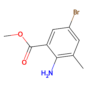 Methyl 2-amino-5-bromo-3-methylbenzenecarboxylate,206548-14-3
