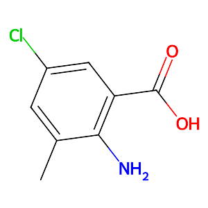 2-Amino-5-chloro-3-methylbenzoic acid,20776-67-4