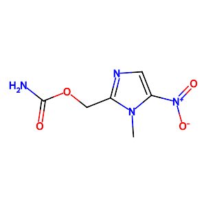 1-Methyl-2-(carbamoyloxymethyl)-5-nitroimidazole,7681-76-7