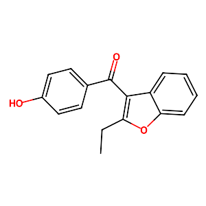 (2-Ethylbenzofuran-3-yl)(4-hydroxyphenyl)methanone,1477-19-6