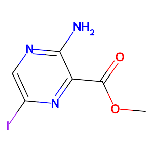 Methyl 3-amino-6-iodopyrazine-2-carboxylate,1458-16-8