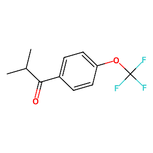 2-Methyl-1-(4-trifluoromethoxyphenyl)-1-propanone,56425-84-4