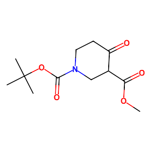 1-tert-Butyl 3-methyl 4-oxopiperidine-1,3-dicarboxylate,161491-24-3