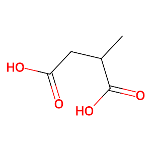 Methylsuccinic acid,498-21-5