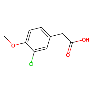 (3-Chloro-4-methoxyphenyl)acetic acid,13721-20-5