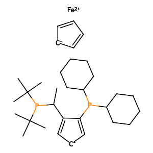 (R)-1-[(Sp)-2-(Dicyclohexylphosphino)ferrocenyl]ethyldi-tert-butylphosphine,158923-11-6