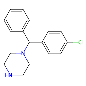 1-(4-Chlorobenzhydryl)piperazine,303-26-4