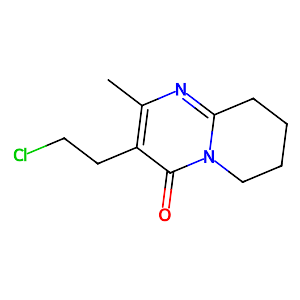 3-(2-Chloroethyl)-6,7,8,9-tetrahydro-2-methyl-4H-pyrido[1,2-a]pyrimidin-4-one,63234-80-0
