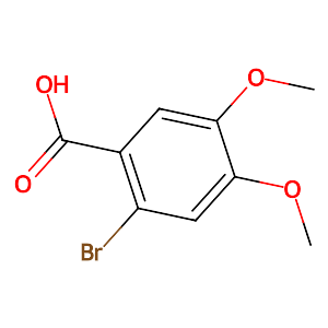 2-Bromo-4,5-dimethoxybenzoic acid,6286-46-0