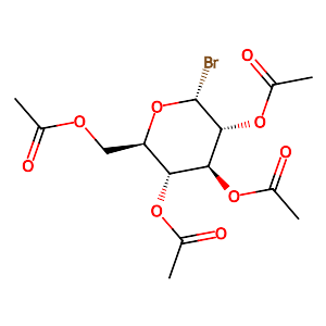 2,3,4,6-tetra-O-Acetyl-alpha-D-glucopyranosyl bromide, stab. with 2% calcium carbonate,572-09-8