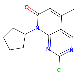 2-Chloro-8-cyclopentyl-5-methylpyrido[2,3-d]pyrimidin-7(8H)-one,1013916-37-4