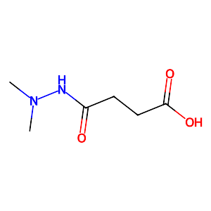 3-(N',N'-dimethylhydrazinecarbonyl)propanoic acid,1596-84-5