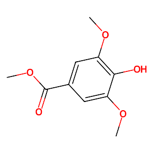 Methyl 3,5-dimethoxy-4-hydroxybenzoate,884-35-5