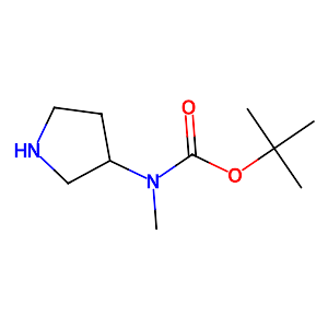 tert-Butyl methyl(pyrrolidin-3-yl)carbamate,172478-00-1