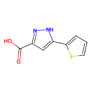 5-Thiophen-2-yl-1H-pyrazole-3-carboxylic acid,182415-24-3