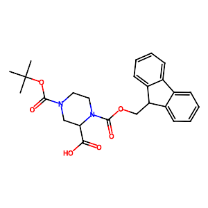 4-Boc-1-Fmoc-2-piperazinecarboxylic acid,183742-23-6