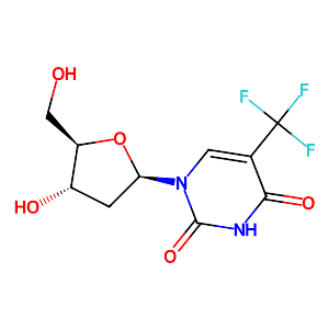 Trifluridine,70-00-8