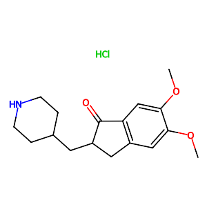 5,6-Dimethoxy-2-(piperidin-4-yl)methyl-indan-1-one HCl,120013-39-0
