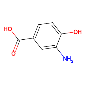 3-Amino-4-hydroxybenzoic acid,1571-72-8