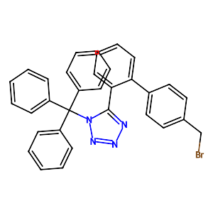 N-(Triphenylmethyl)-5-(4'-bromomethylbiphenyl-2-yl-)tetrazole,124750-51-2