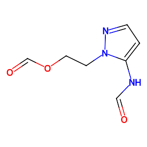 5-Formylamino-1-(2-formyloxyethyl)pyrazole,116856-18-9