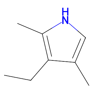 2,4-Dimethyl-3-ethylpyrrole,517-22-6