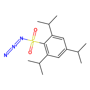 2,4,6-Triisopropylbenzenesulfonyl azide, stab. with ca 10% water,36982-84-0