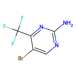 5-Bromo-4-(trifluoromethyl)pyrimidin-2-amine,935534-47-7