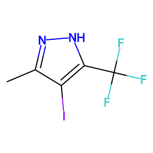 4-Iodo-5-methyl-3-(trifluoromethyl)-1H-pyrazole,855343-07-6