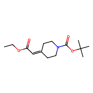 tert-Butyl 4-(2-ethoxy-2-oxoethylidene)piperidine-1-carboxylate,135716-08-4