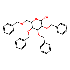 2,3,4,6-Tetra-O-benzyl-D-glucopyranose,4132-28-9