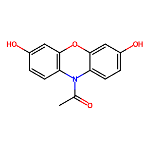 10-Acetyl-3,7-dihydroxyphenoxazine,119171-73-2