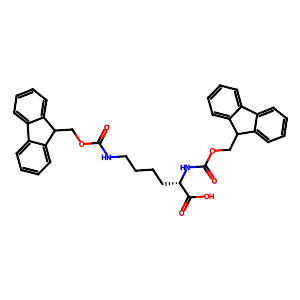Fmoc-Lys(Fmoc)-OH, tech.,78081-87-5