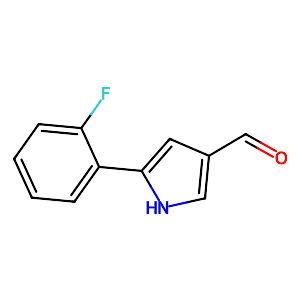 5-(2-Fluorophenyl)-1H-pyrrole-3-carboxaldehyde,881674-56-2
