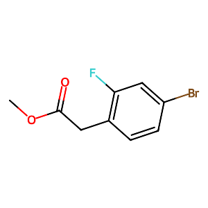 Methyl 2-(4-Bromo-2-fluorophenyl)acetate,193290-19-6