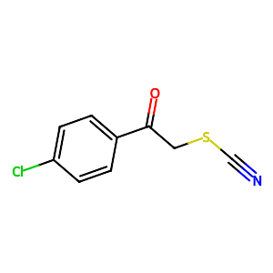 4-Chlorophenacyl thiocyanate,19339-59-4