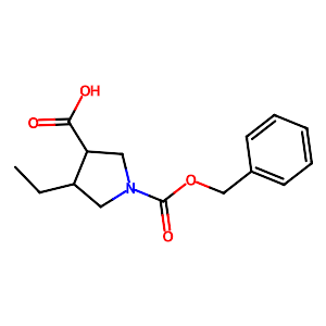 Cis-1-((Benzyloxy)carbonyl)-4-ethylpyrrolidine-3-carboxylicacid,1428243-23-5