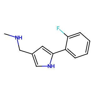 1-(5-(2-Fluorophenyl)-1H-pyrrol-3-yl)-N-methylmethanamine,1610043-62-3