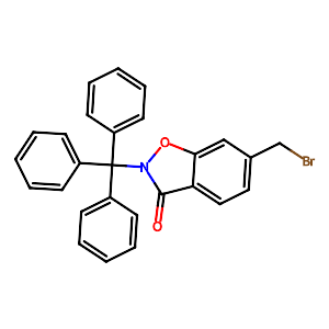 1,2-Benzisoxazol-3(2H)-one,6-(bromomethyl)-2-(triphenylmethyl)-,947408-95-9