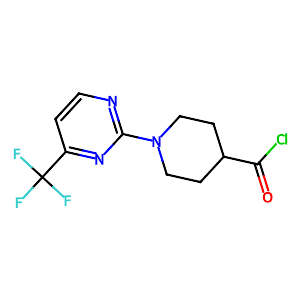 1-[4-(Trifluoromethyl)pyrimidin-2-yl]piperidine-4-carbonyl chloride,306934-79-2