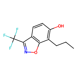 7-Propyl-3-(trifluoromethyl)benzo[d]isoxazol-6-ol,194608-88-3