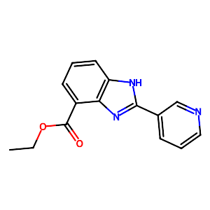 1H-Benzimidazole-7-carboxylicacid,2-(3-pyridinyl)-,ethylester,208773-29-9