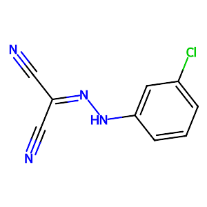 (3-Chlorophenyl)hydrazonomalononitrile,555-60-2
