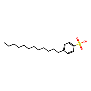 4-Dodecylbenzenesulfonic acid, mixture of isomers,121-65-3